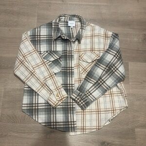 Plaid shacket